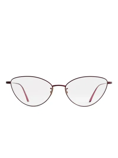 Khaite X Oliver Peoples 1998rx Cat-eye Glasses In Multi