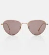 Khaite X Oliver Peoples Aviator Sunglasses
