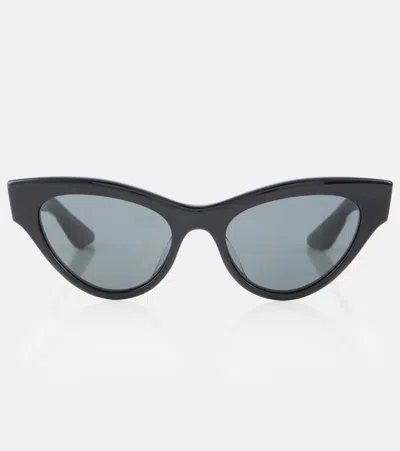 Khaite X Oliver Peoples Cat-eye Sunglasses In Black