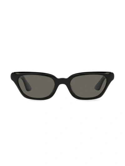 Khaite X Oliver Peoples Women's Oliver Peoples 1983c 52mm Geometric Sunglasses In Black