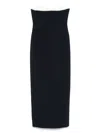 Khaite Yael Maxi Dress In 蓝色