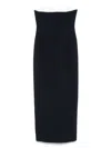 Khaite Yael Maxi Dress In Blue