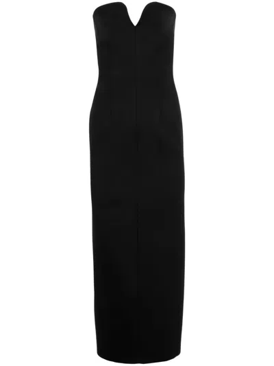 Khaite Yao Dress In Black