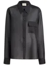 Khaite Yatty Shirt In Black