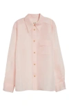 KHAITE KHAITE YATTY SILK ORGANZA BUTTON-UP SHIRT