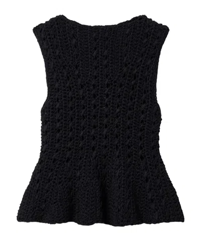 Khaite Yuka Top In Black