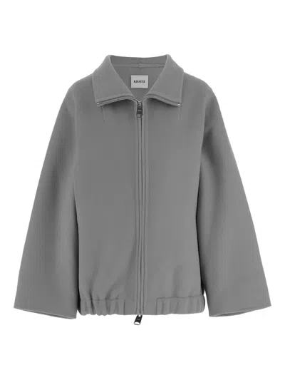 Khaite Zip-up Bomber Jacket In Multi