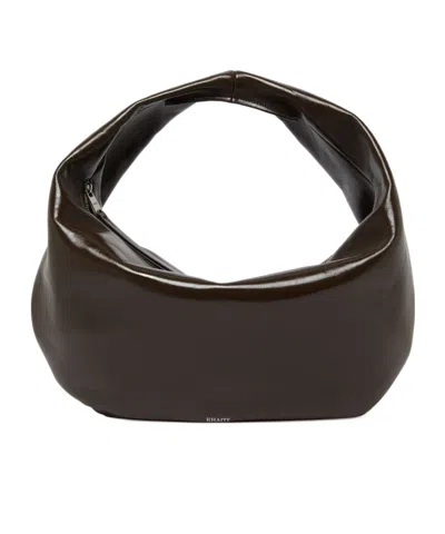 Khaite Zipper Tote Bag In Black