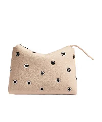Khaite Zippered Clutch In Nude | ModeSens