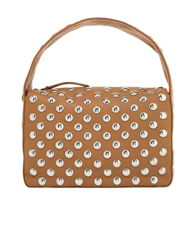 Khaite Zippered Shoulder Bag