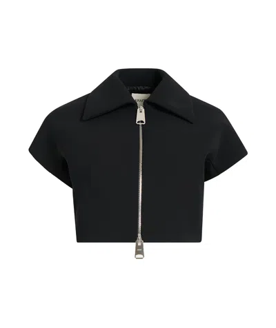 KHAITE ZIPPERED TOP