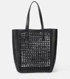 Khaite Tote Zoe Small Aus Raffiabast Mit Leder