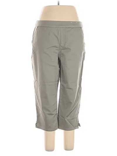 Pre-owned Khakis & Co Active Pants In Gray