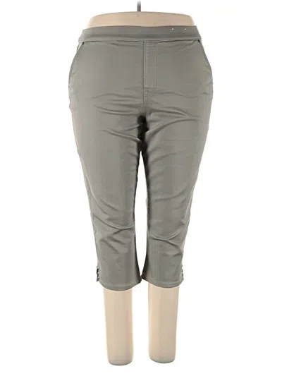 Pre-owned Khakis & Co Active Pants In Gray