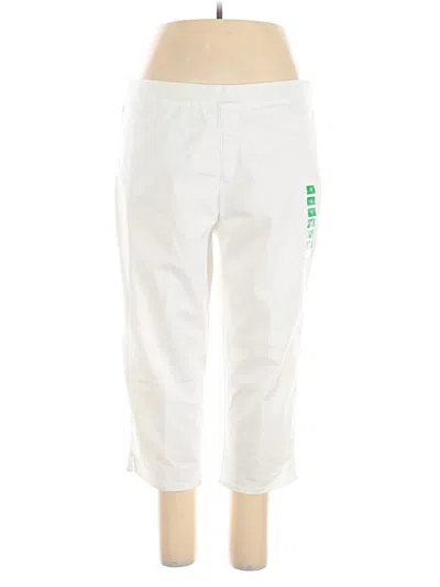 Pre-owned Khakis & Co Active Pants In White