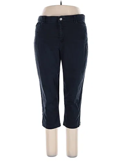 Pre-owned Khakis & Co Casual Pants In Blue