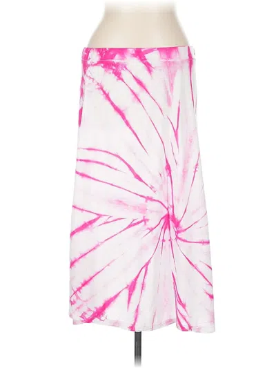 Pre-owned Khakis & Co Casual Skirt In Pink