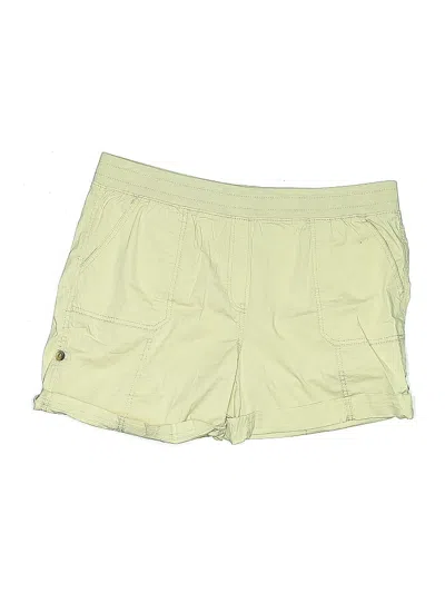 Pre-owned Khakis & Co Shorts In Yellow