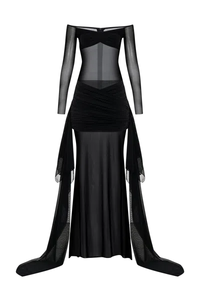 Khéla Seven Deadly Sips Dress In Black