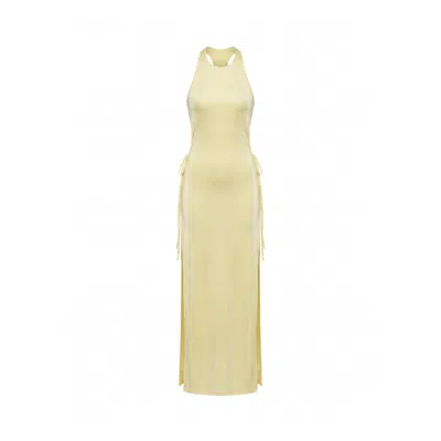Khéla The Label Women's All Eyes Dress In Butter Yellow