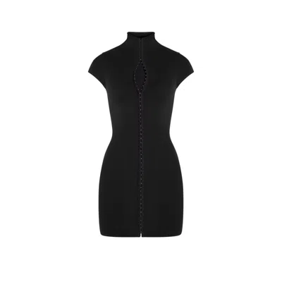 Khéla The Label Women's Black Risk It All Mini Dress