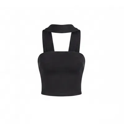 Khéla The Label Women's Black Say Less Top