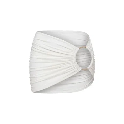 Khéla The Label Women's Don't Ring Twice Skirt In White