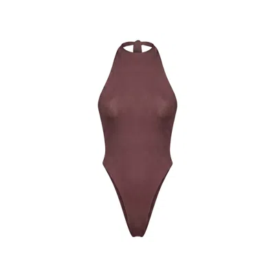 Khéla The Label Women's Don't Stare Bodysuit In Brown