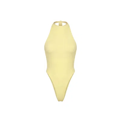 Khéla The Label Women's Don't Stare Bodysuit In Butter Yellow