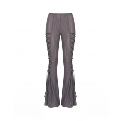 Khéla The Label Women's Grey No Introduction Pants In Gray