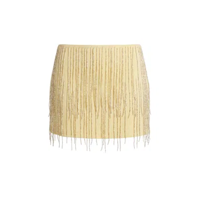 Khéla The Label Women's Make A Scene Skort In Butter Yellow