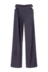 Khéla The Label Women's Pink / Purple Sidekick Pants In Burgundy In Pink/purple