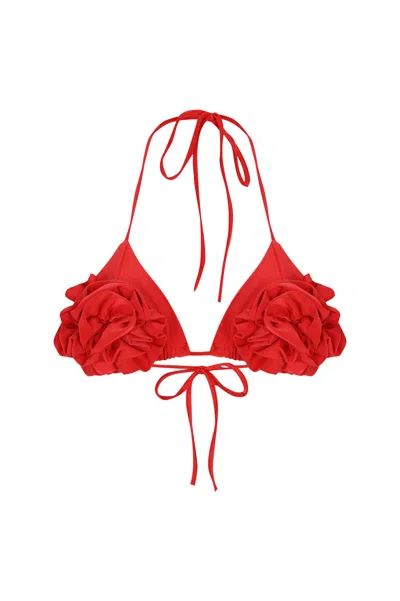 Khéla The Label Women's Rose With Thorns Bra In Red