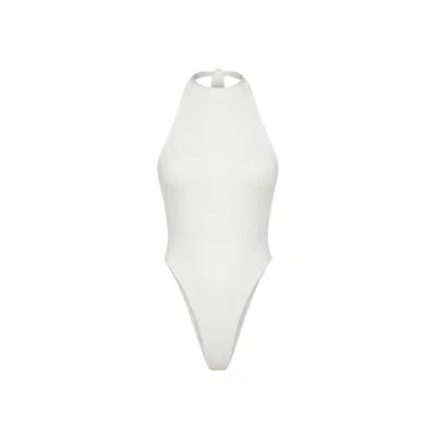 Khéla The Label Women's White Don't Stare Bodysuit