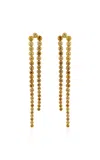 Khepri Fancy Color 18k Yellow Gold Diamond Earrings