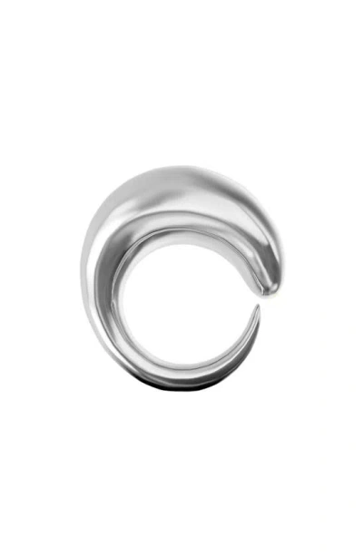 Khiry Khartoum Ii Ring Nude In Polished Silver