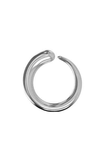 Khiry Khartoum Stackable Ring In Polished Silver