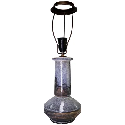 Pre-owned Kähler Danish Mid-century Modern Table Lamp By , 1940s In Black