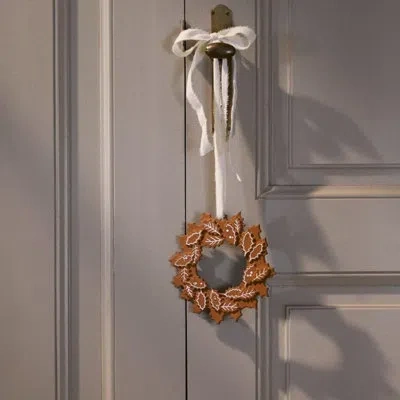 Kähler Gingerbread Garland Dia 7.3" Brown