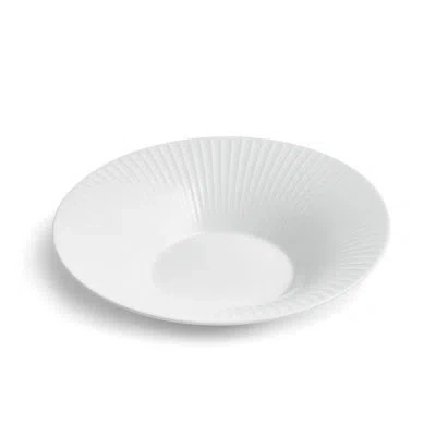 Kähler Hammershøi Soup Plate, White, Dia: 10.2"
