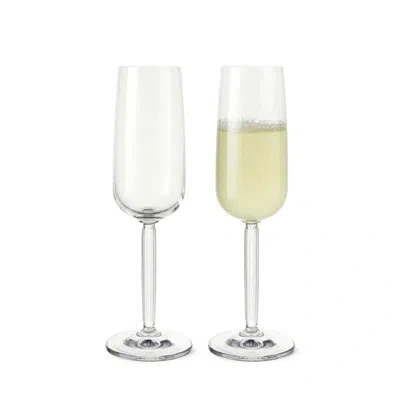 Kähler Hammershoi Champagne Glass In Clear
