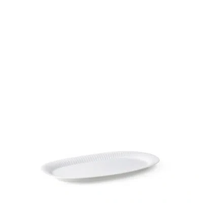 Kähler Hammershoi Oval Serving Dish Oval In White