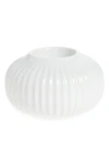 Kähler Kahler Hammershøi Round Porcelain Tealight Holder