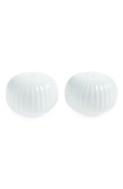 Kähler Kahler Hammershøi Salt & Pepper Shakers Set In White