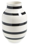 Kähler Kahler Omaggio Vase In Black