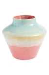 Kähler Kahler Poppery 8" Vase In Pink