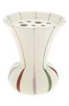 Kähler Kahler Signature Vase In Off White Multi