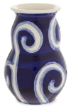 Kähler Kahler Tulle 5" Vase In Blue