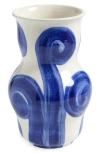 Kähler Kahler Tulle 9" Vase In Blue