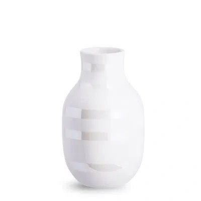 Kähler Omaggio Ceramic Table Vase In White